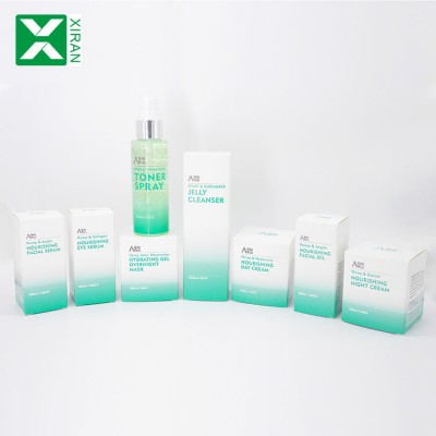 best selling all skin types hypo allergenic care cream hemp rejuvenating facial set