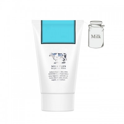 OEM ODM Milk Facial Cleanser Moisturizing whitening face wash cleansing