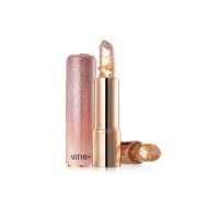 Transparent gold nourishing vegan cosmetics makeup lipstick private label supported moisturizing lip balm