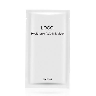 private label face sheet mask hyaluronic acid silk mask collagen whitening sheet mask